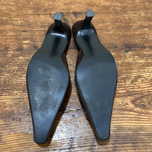 La Florence Sequined & Embellished Pointed Heels - Picture 8 of 8